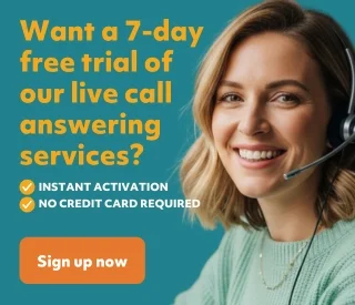 Want a 7-day answering service free trial?